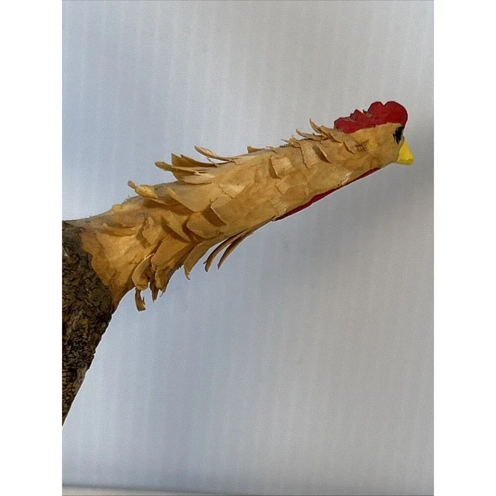 Hand Carved Wood Whittled 7